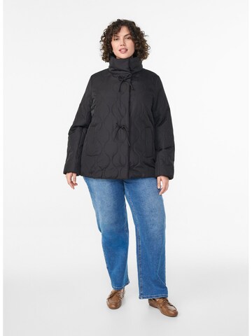 Zizzi Демисезонная куртка в Черный