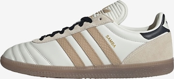 Baskets basses 'Samba' ADIDAS ORIGINALS en blanc : devant