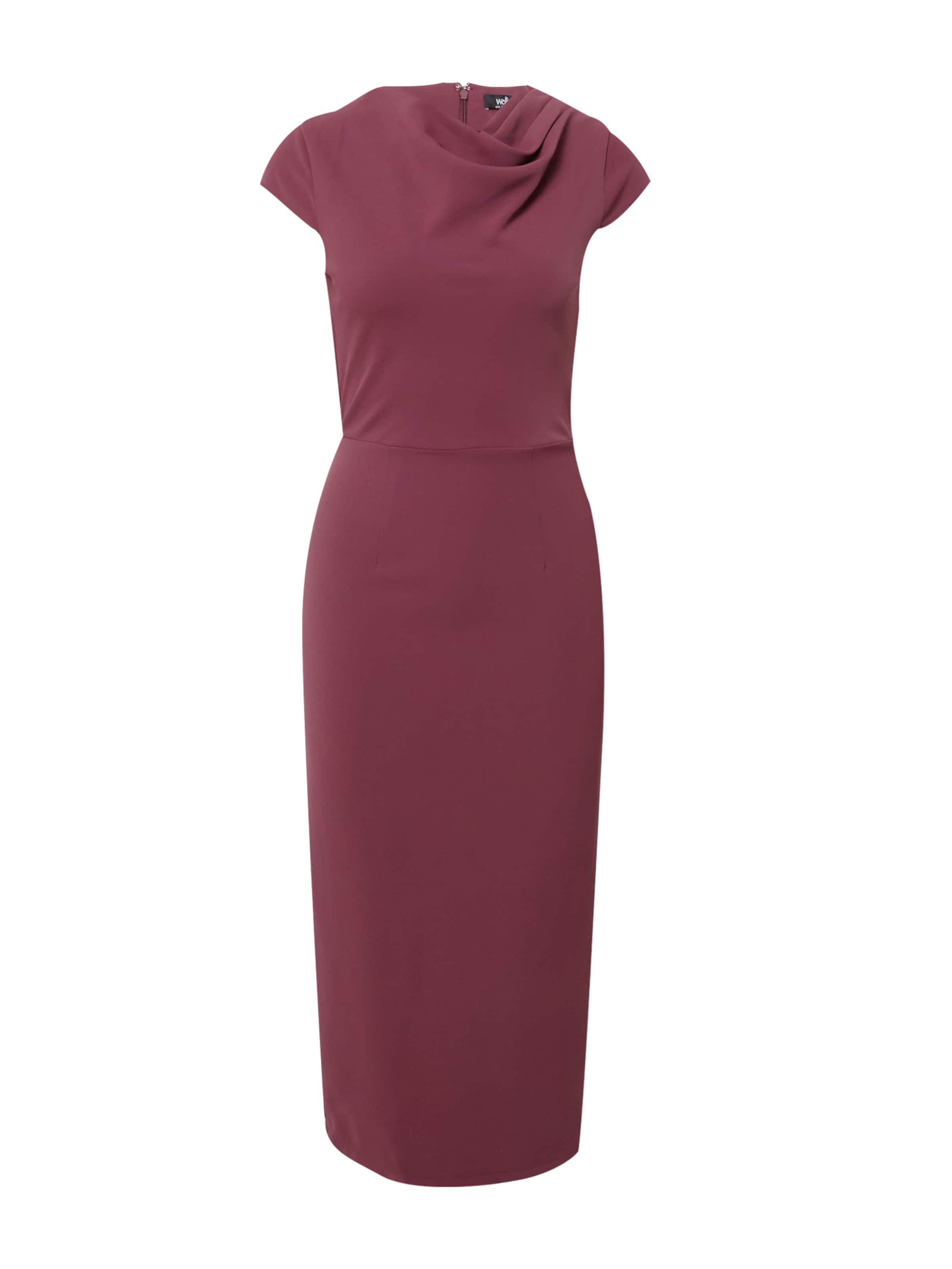 Robe Wallis en violet : devant