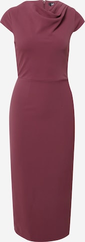 Wallis Dress in Purple: front