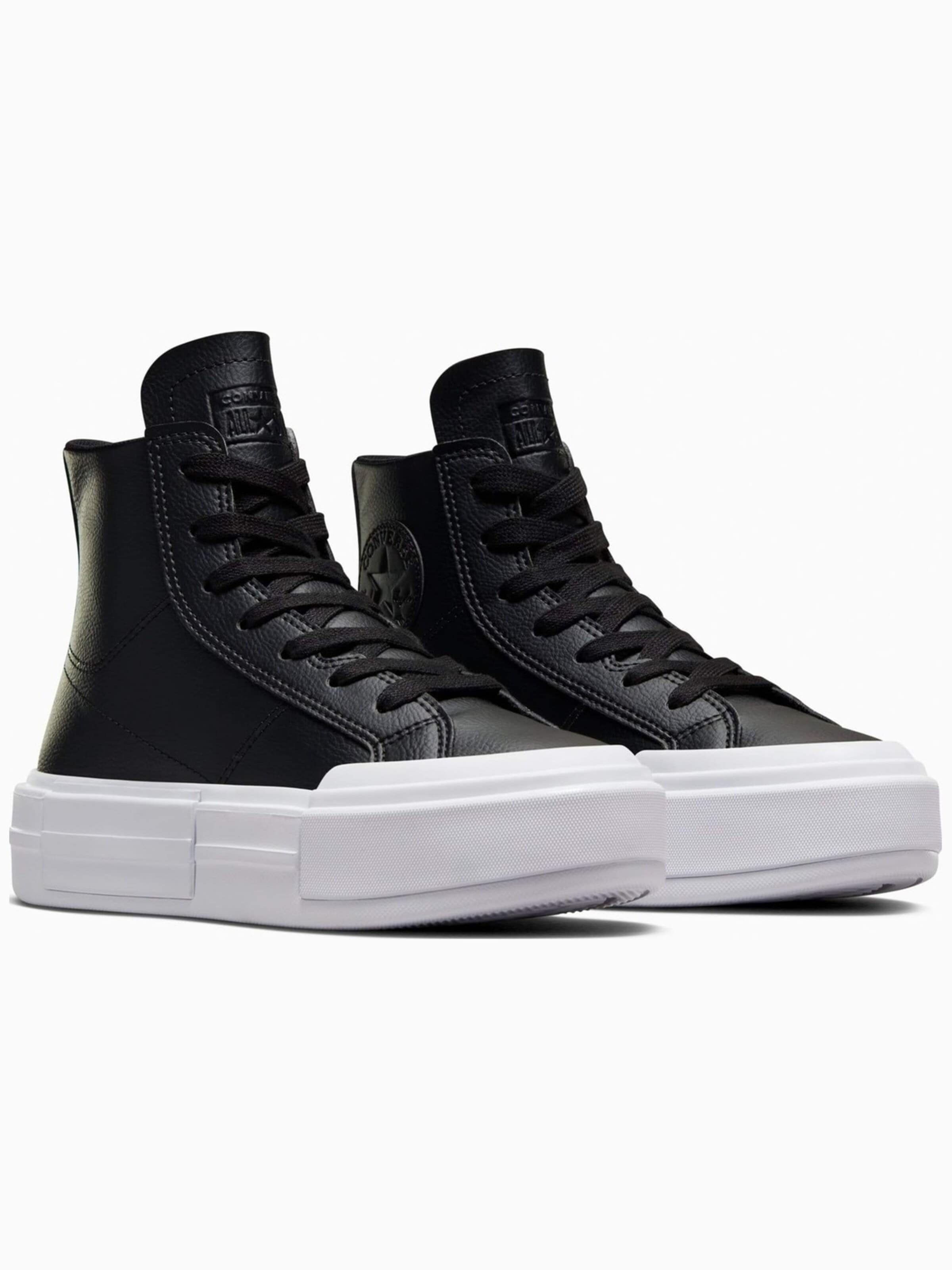 CONVERSE Sneakers hoog 'Converse Chuck Taylor Cruise Leather' in Zwart