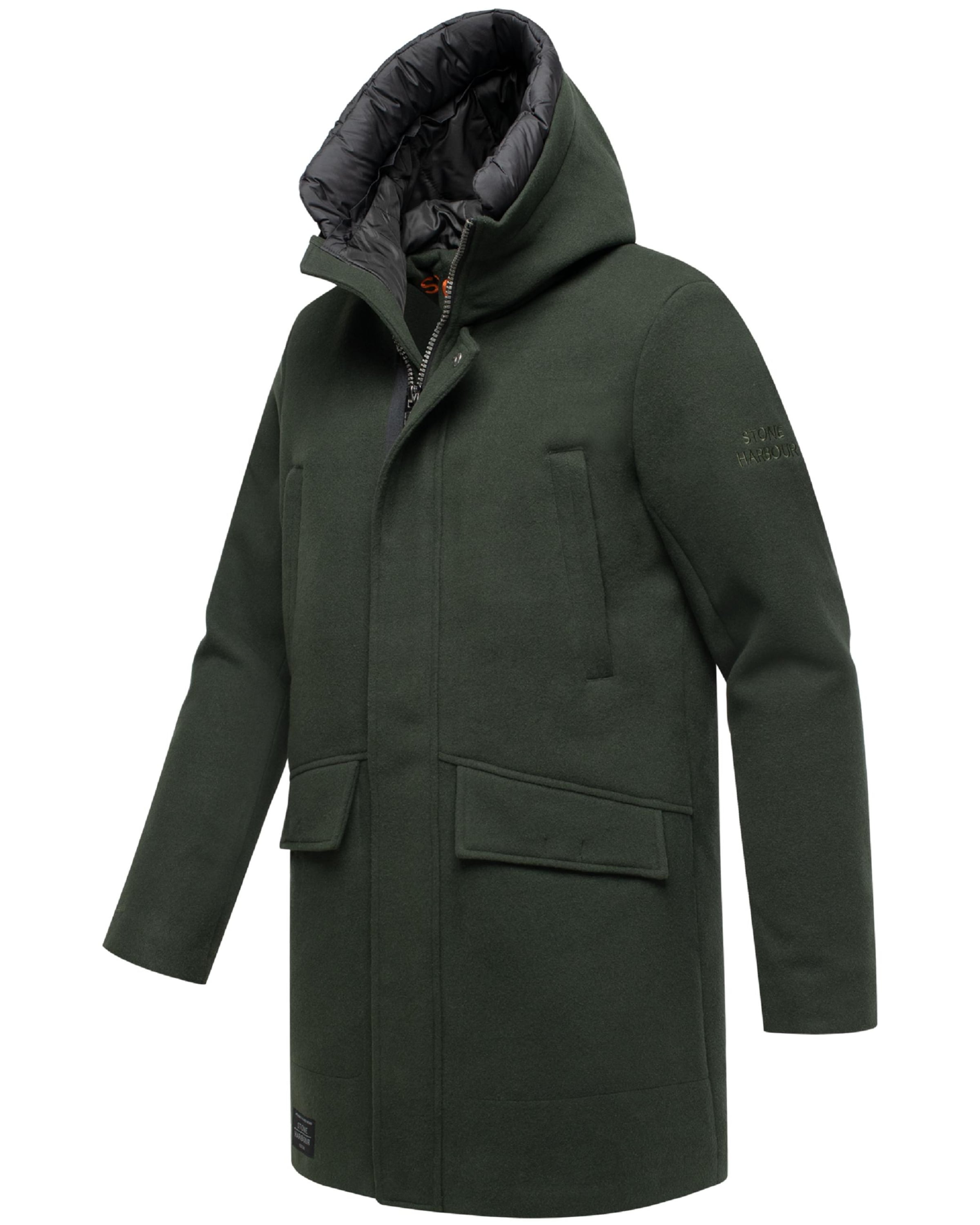 Cappotto invernale 'Fenroos' di STONE HARBOUR in verde