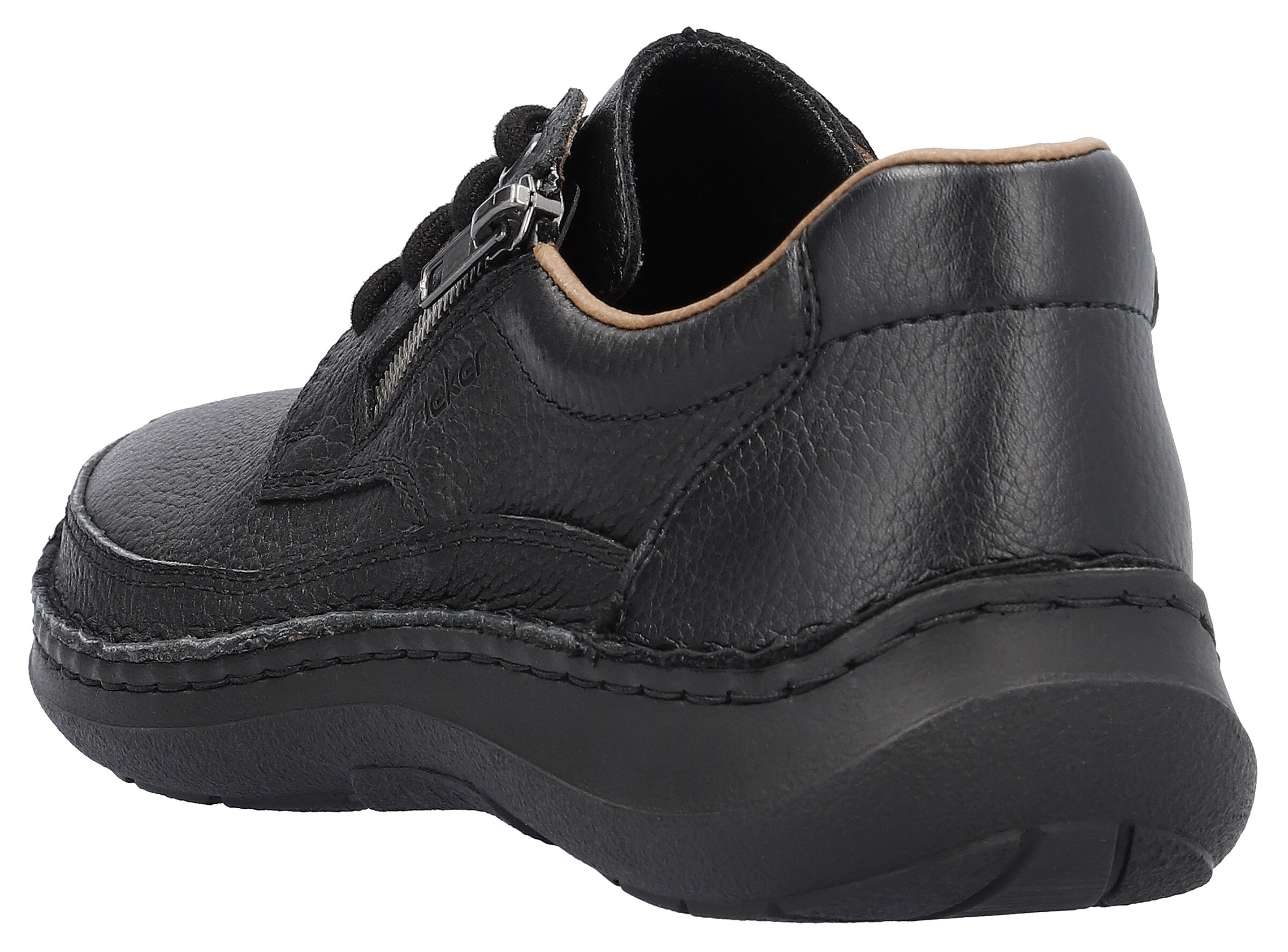 Rieker Schnürschuh in Schwarz