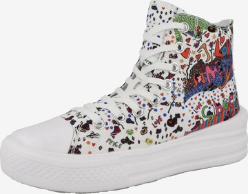 Dockers by Gerli High-Top Sneakers ' 50VL202 X Art Limited Edition ' in Mixed colors: front