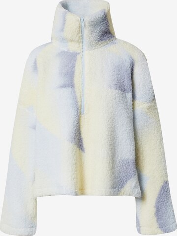 Sweat-shirt Monki en bleu : devant