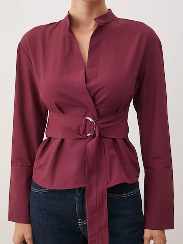 Trendyol - Blusa en rojo