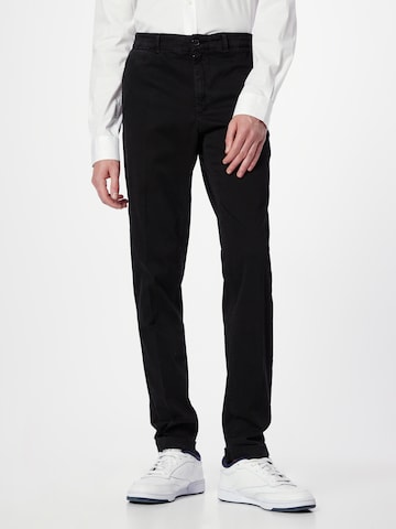 REPLAY Slim fit Chino Pants 'BRAD' in Black: front