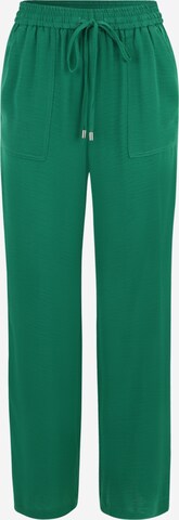 Dorothy Perkins Petite regular Παντελόνι σε πράσινο: μπροστά