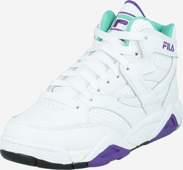 Sneaker alta 'M-Squad' di FILA in bianco: frontale