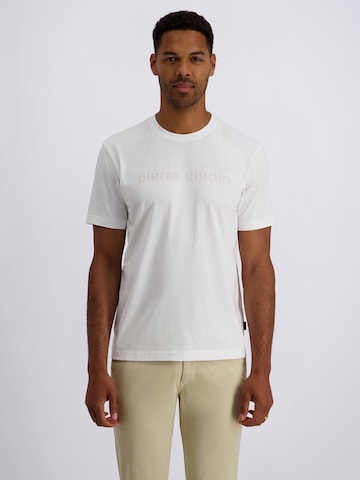 PIERRE CARDIN T-Shirt in Weiß: Vorderseite