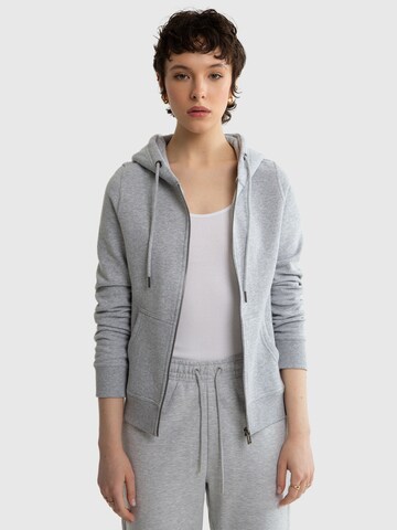 BIG STAR Sweat jacket in Grey: front