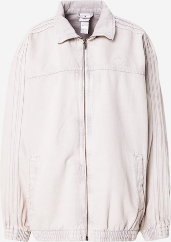 pilka ADIDAS ORIGINALS Demisezoninė striukė 'FIREBIRD': priekis