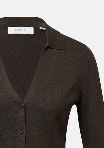COMMA Knit Cardigan in Brown