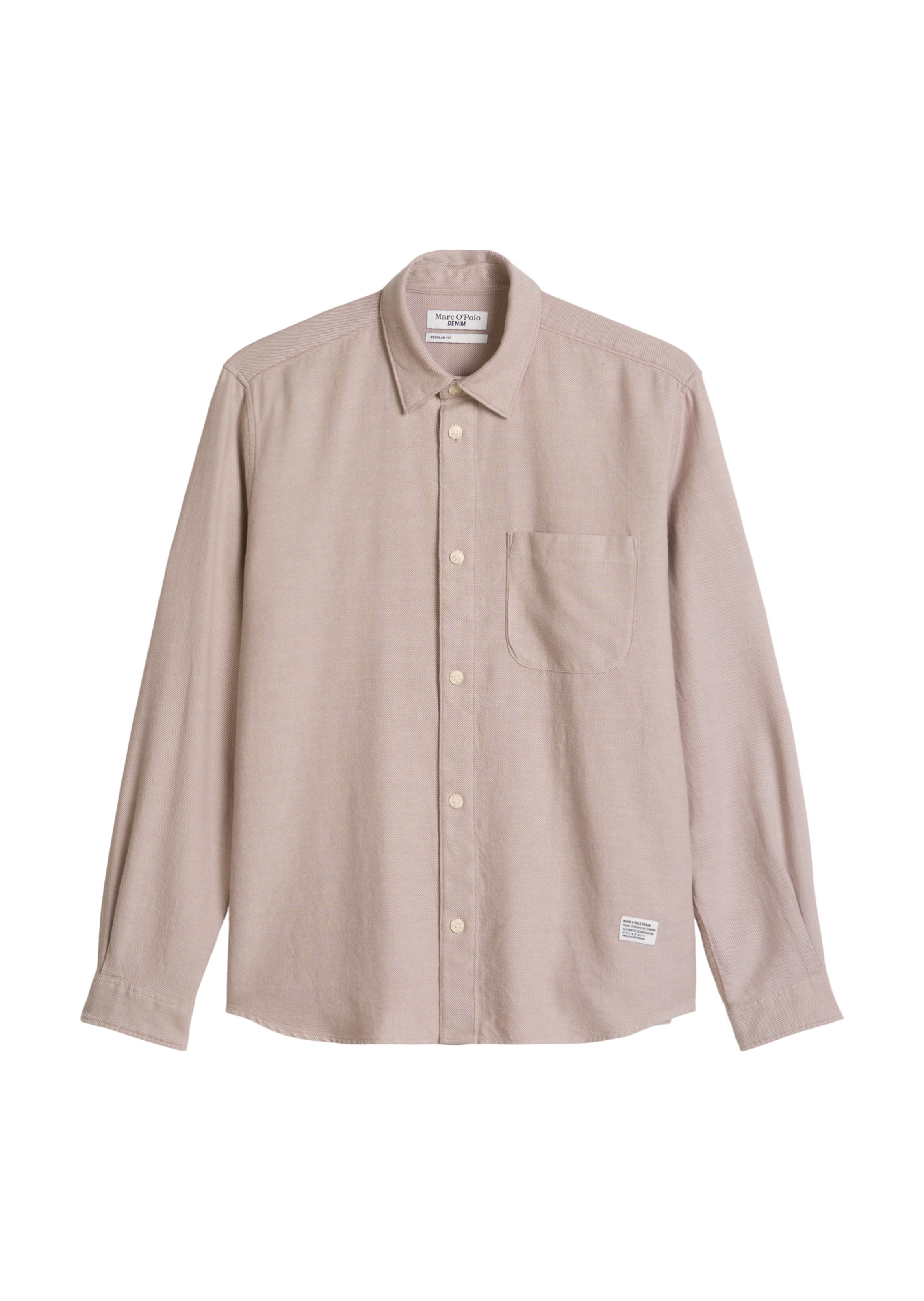 Marc O'Polo DENIM Regular fit Button Up Shirt in Beige: front