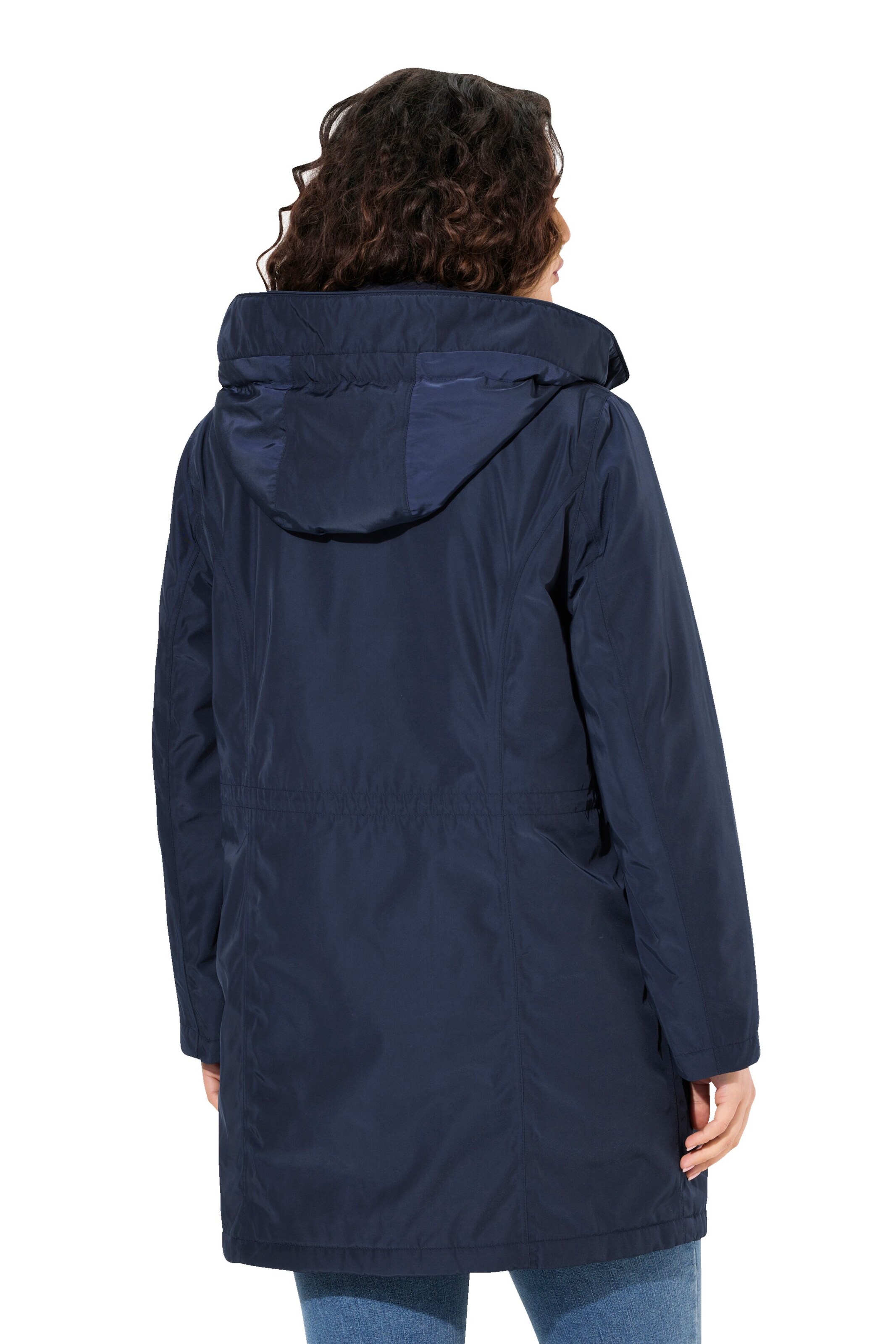 Ulla Popken Winterparka in Blauw