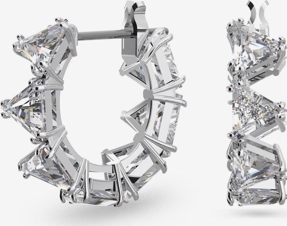 Swarovski Orecchini 'Matrix hoop earrings'