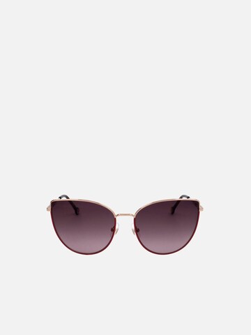Carolina Herrera Zonnebril 'Carolina Herrera HER 0138/S Gold lilac 59/17/145 Women Sunglasses' in Goud