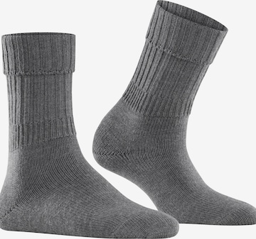 FALKE Socken 'Striggings Rib' in Grau: Vorderseite