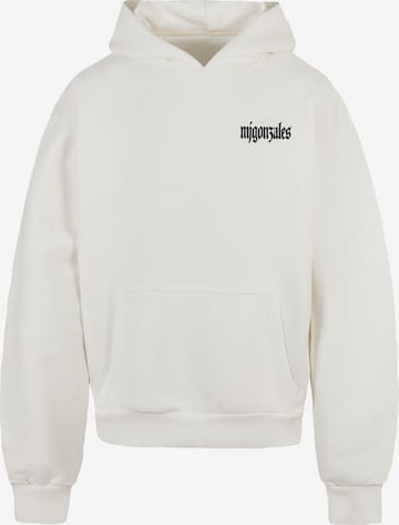 Sweat-shirt 'Frosted Wings' MJ Gonzales en blanc : devant