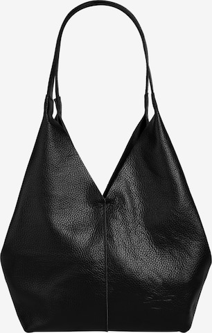 Cabas Samantha Look en noir : devant