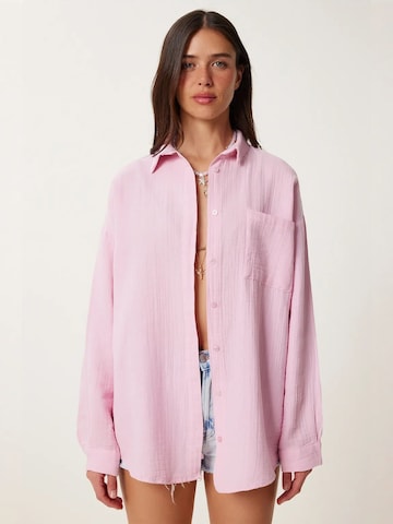 Maglietta di Happiness İstanbul in rosa