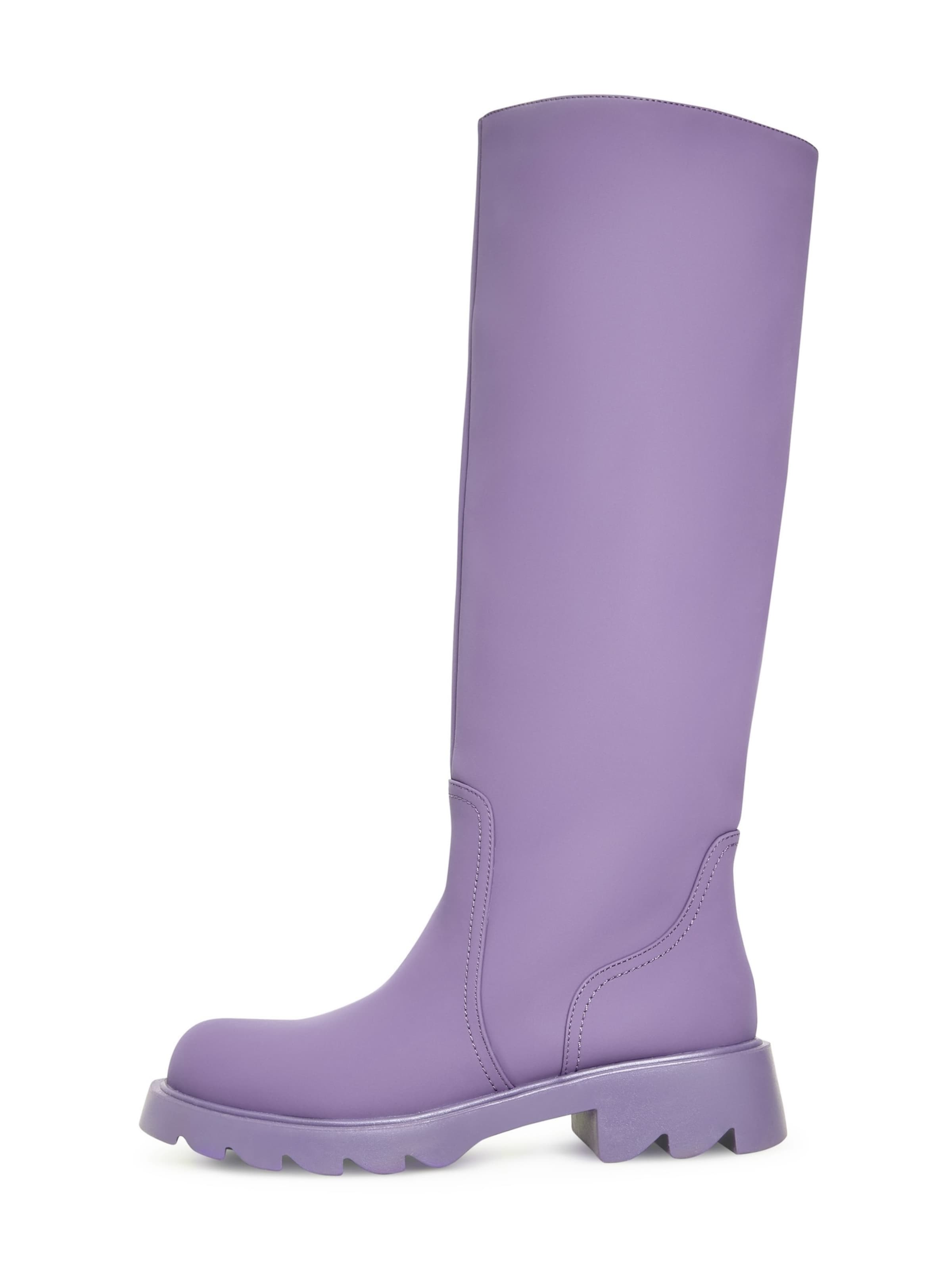 Bottes 'Classic' CESARE GASPARI en violet : devant