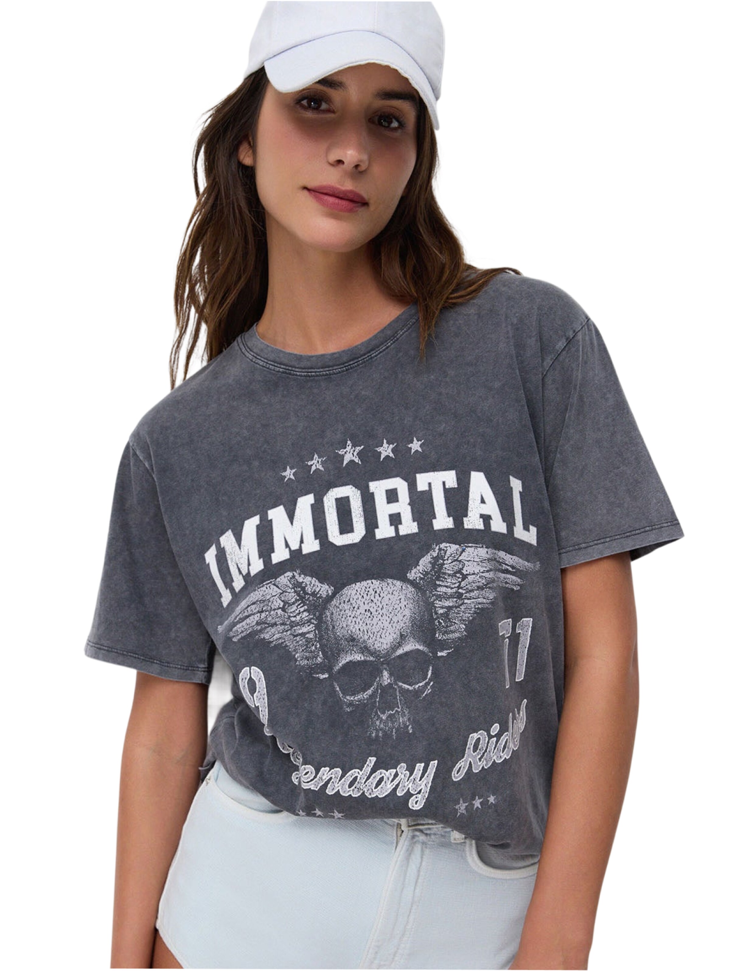 No Matter What Shirt in Grey