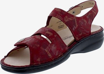 Finn Comfort Sandals in Red: front