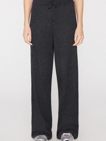 Tezenis Wide Leg Hose in Grau: Vorderseite