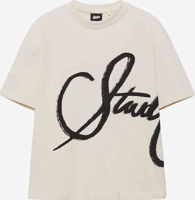 Pull&Bear Paita 'STWD' värissä musta / offwhite, Tuotenäkymä