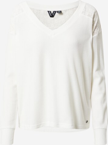 ROXY T-shirt 'CANDY' i vit: framsida