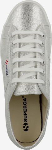 SUPERGA Platform trainers 'Lame' in Silver