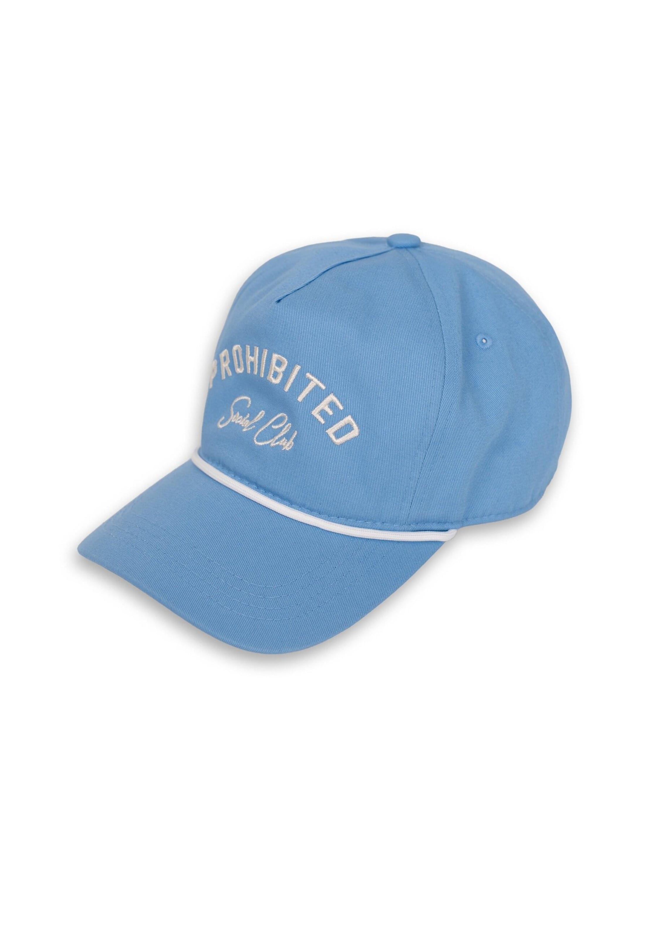 Prohibited Cap 'SC' in Blue: front