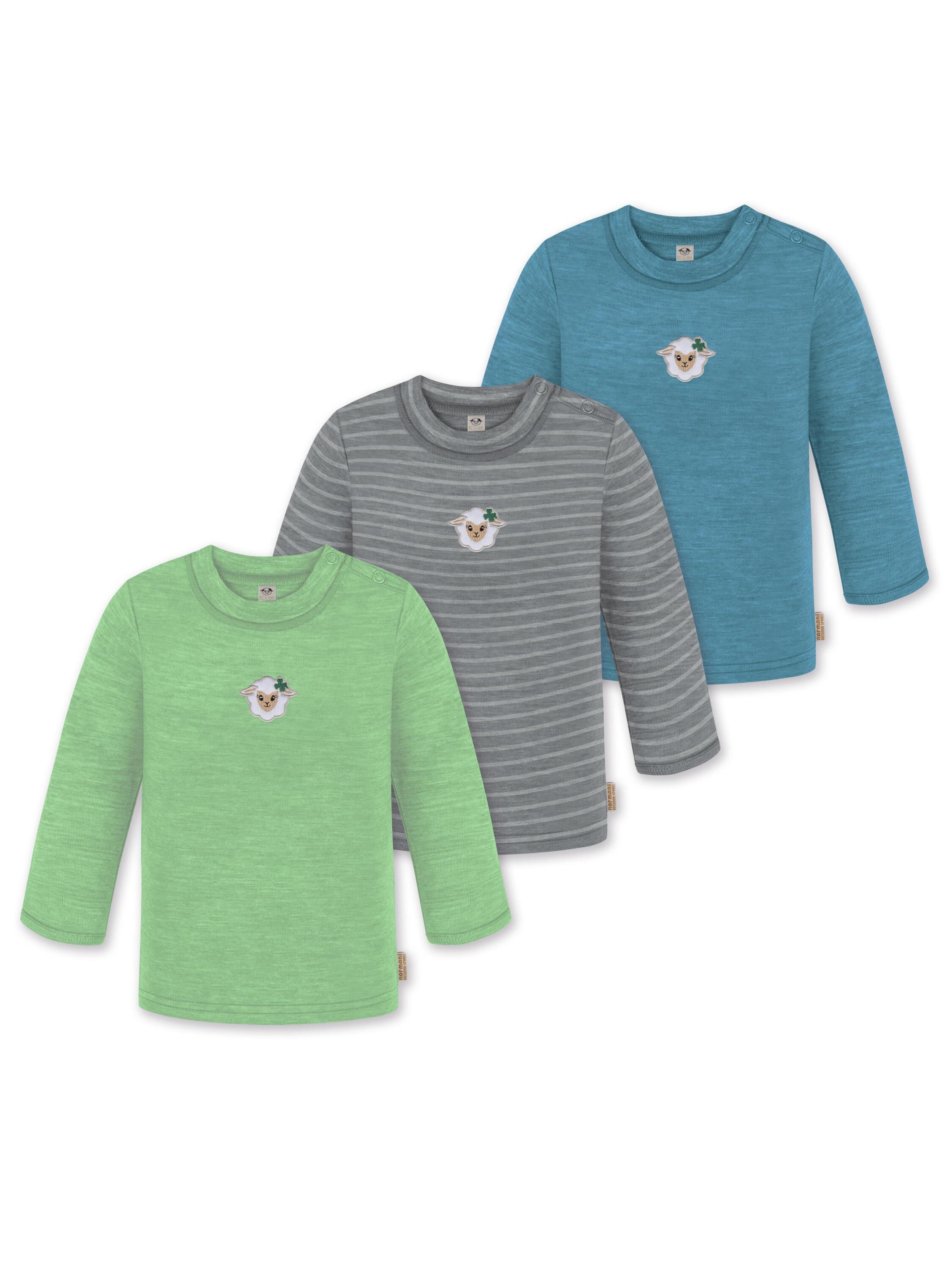 normani Shirt 'Taupo' in Blue: front