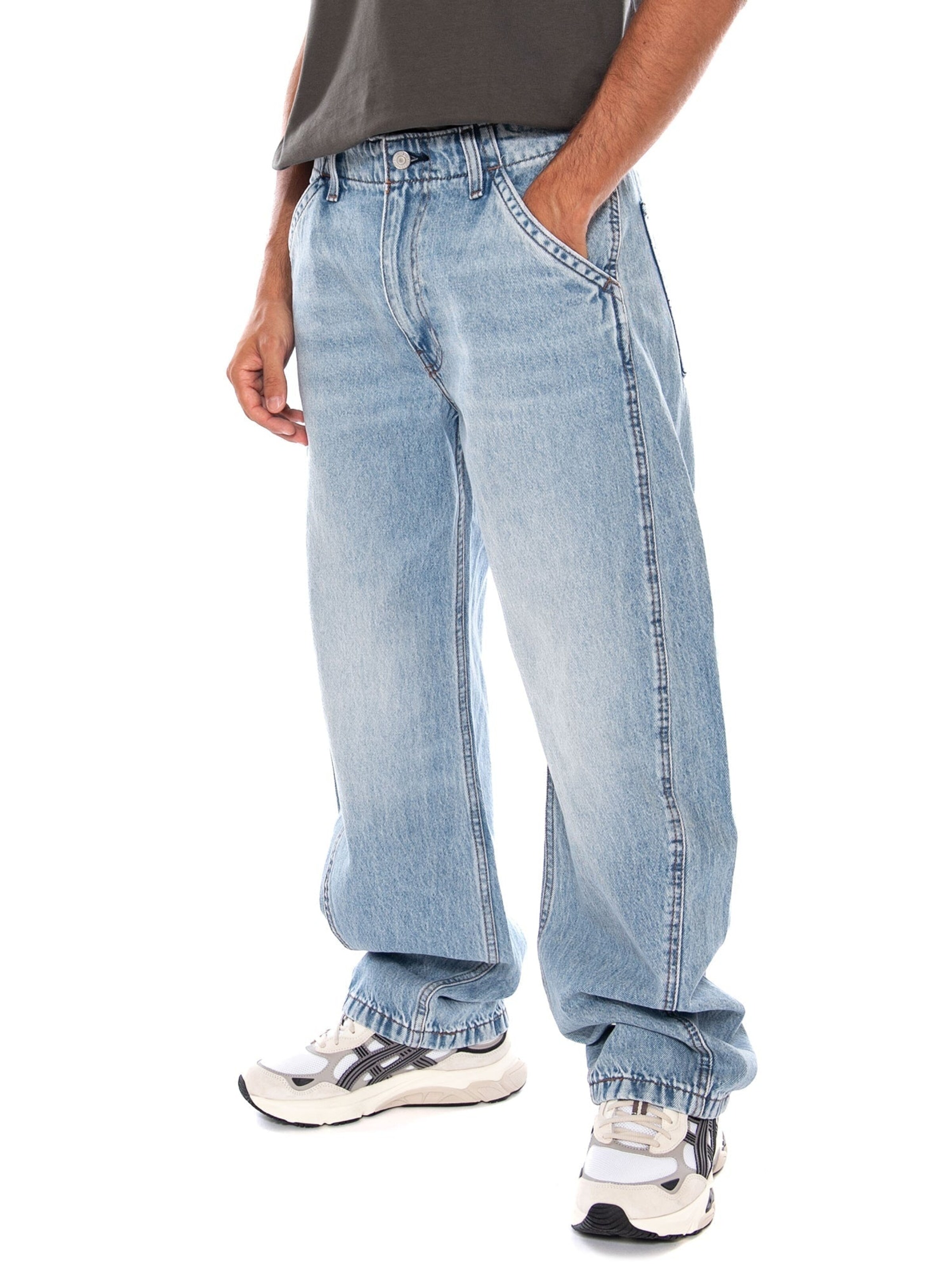 Baggy Jeans 'LEVI'S® BAGGY BARREL RUNNING THE RACE LIGHT WASH' di LEVI'S ® in blu