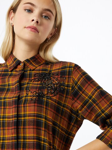 s.Oliver Blouse in Bruin