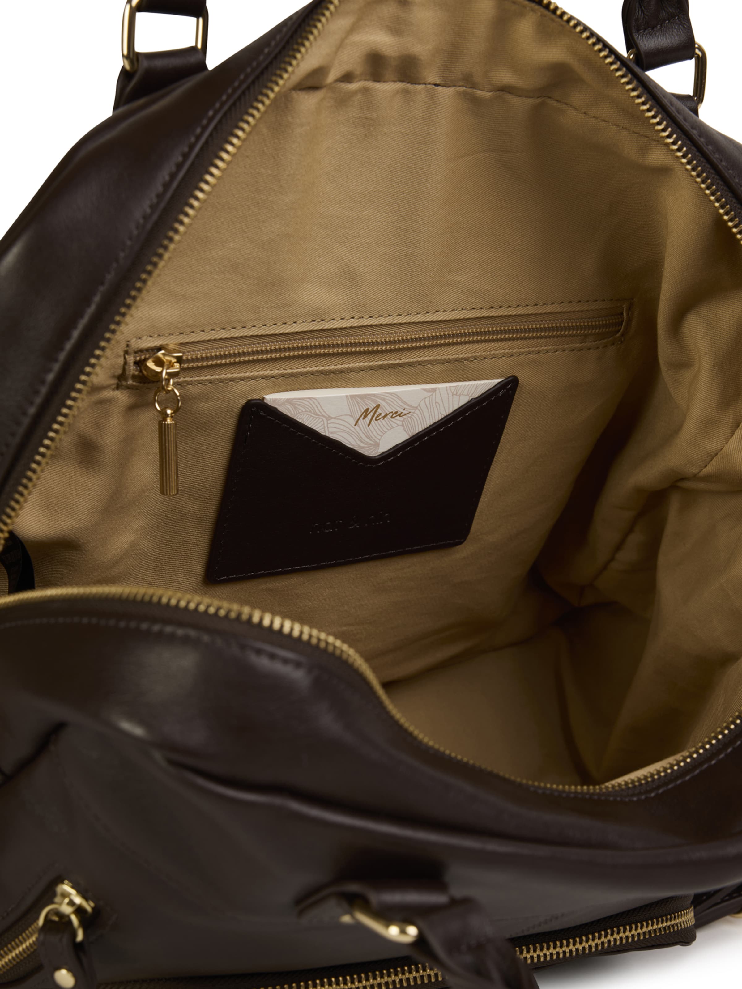 Sac bandoulière 'Macy' Nat&Nin en marron