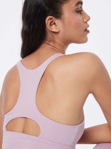 Varley Bustier Sport-BH 'Let's move Harris' in Lila