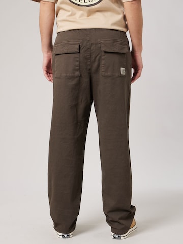 Loosefit Pantalon Deeluxe en marron