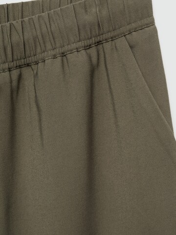 Loosefit Pantalon 'FLUIDO' MANGO en vert