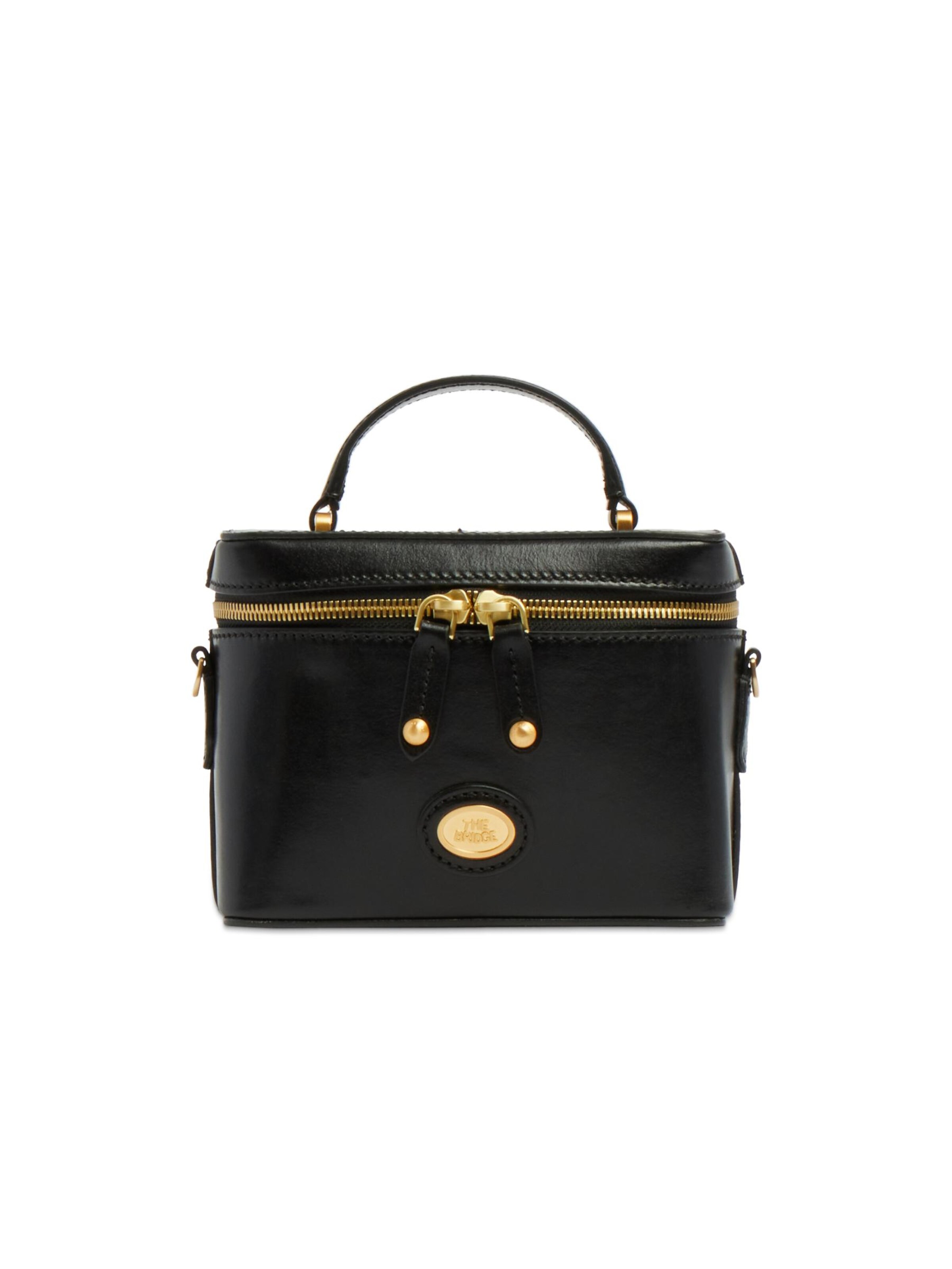 The Bridge Crossbody bag in Black: front