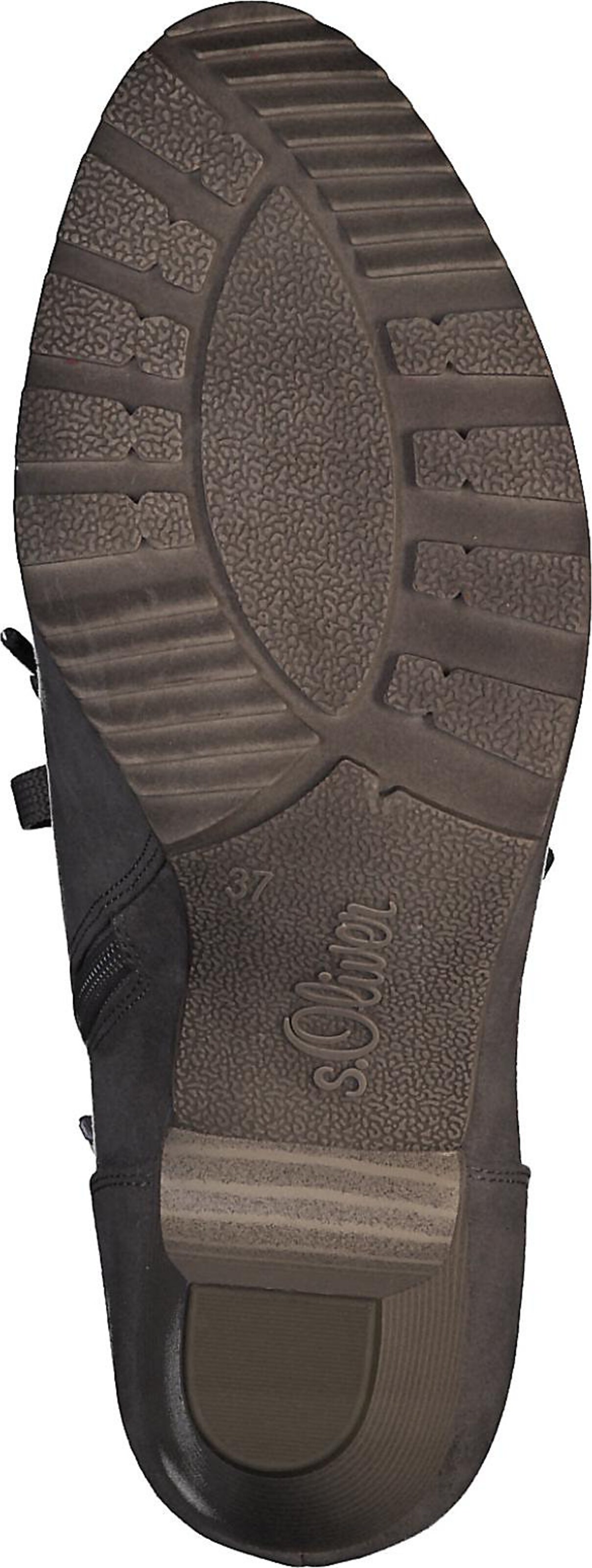 Bottines à lacets s.Oliver en gris