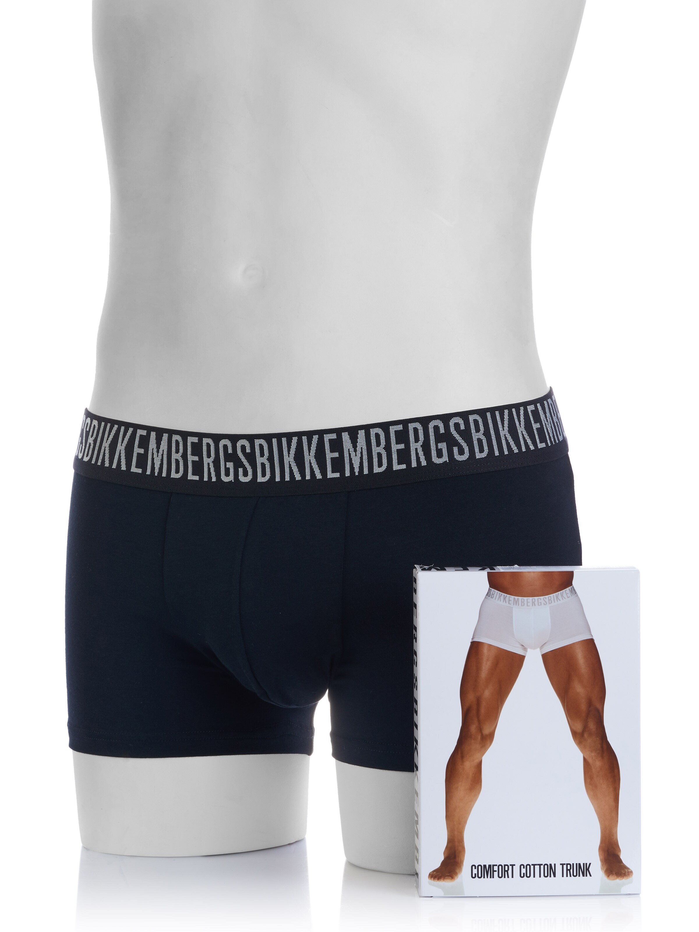 BIKKEMBERGS - Calzoncillo boxer 'Bikkembergs Underwear' en negro
