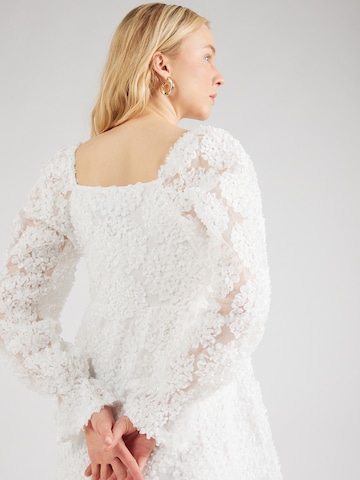 PIECES Φόρεμα κοκτέιλ 'KIRA' σε λευκό