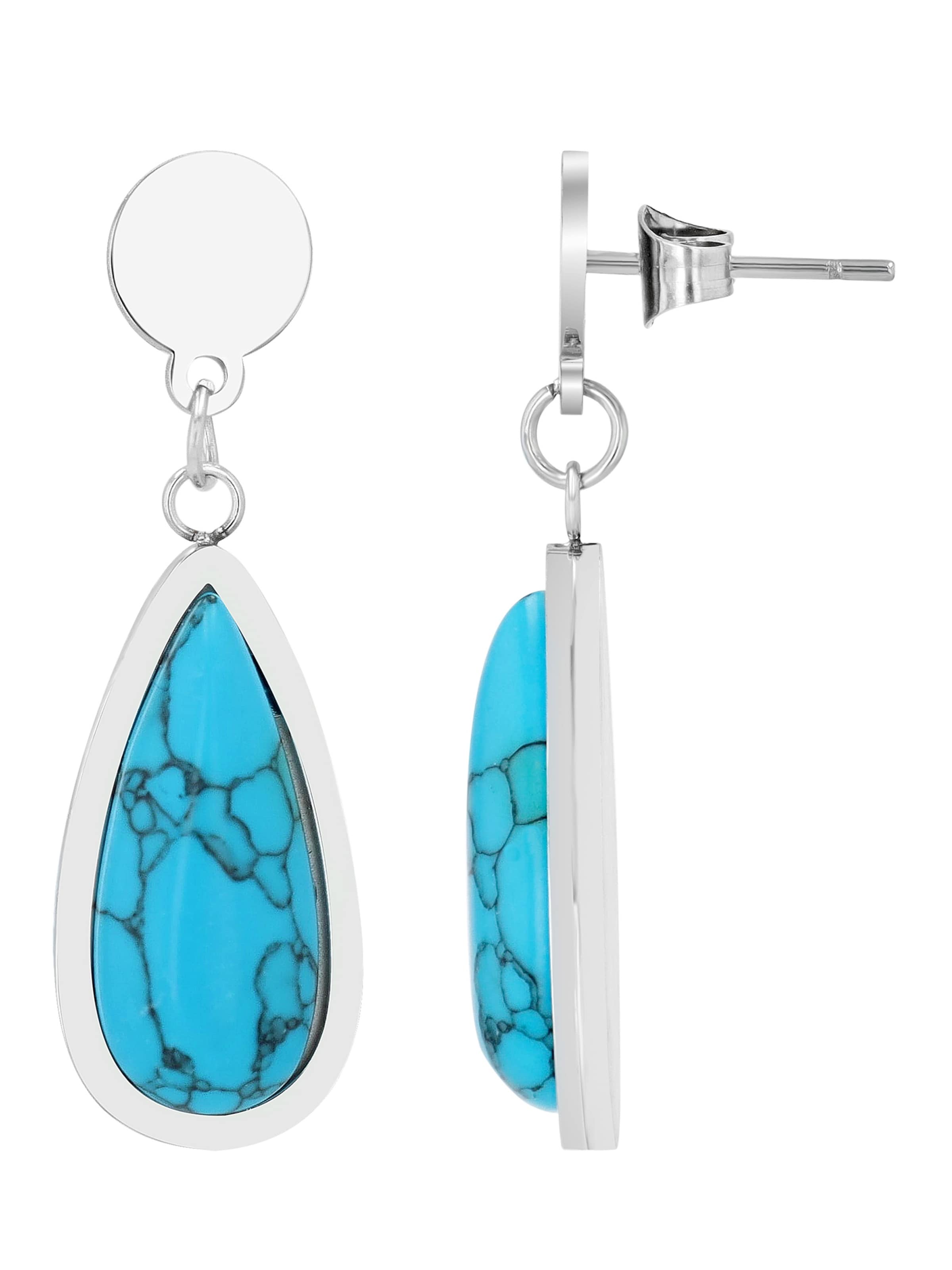 Akzent Earrings 'Lumi, langlebig' in Silver