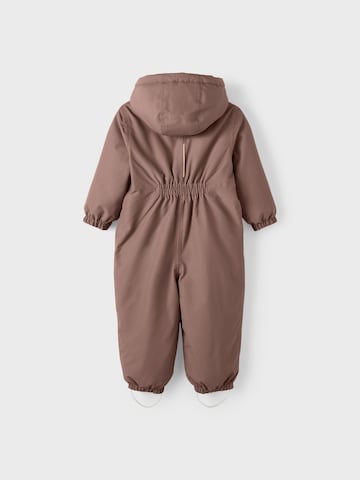Lil ' Atelier Kids Overall 'Snow' in Bruin