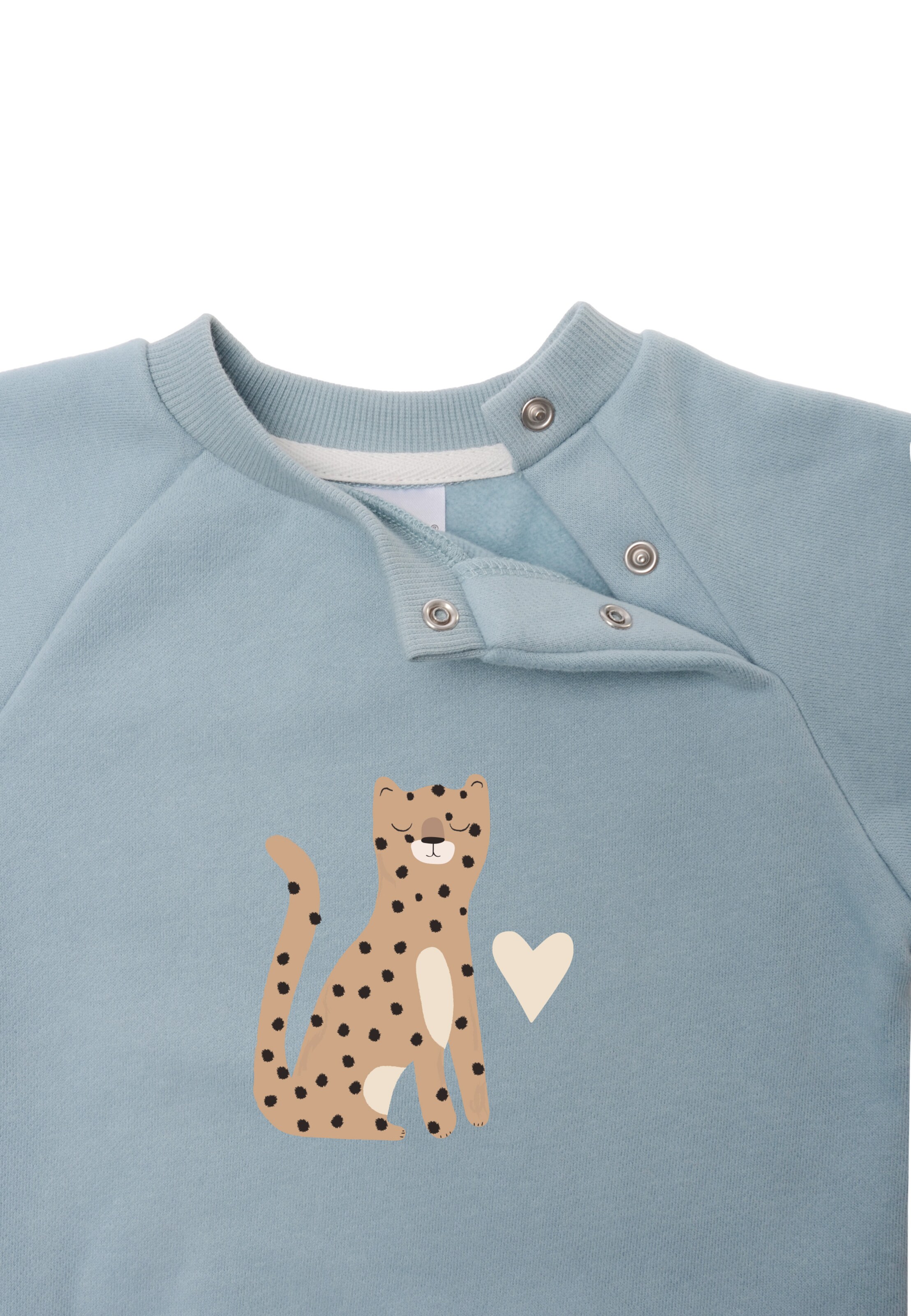 LILIPUT Sweatshirt 'Leopard' in Blau