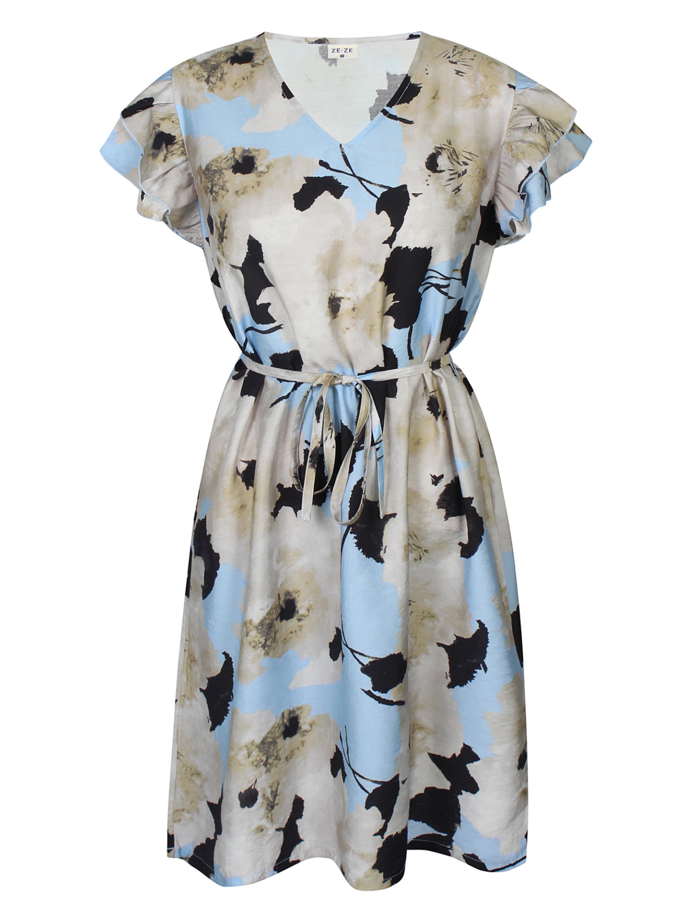 Tunique 'Dunja 091' ze-ze en bleu : devant