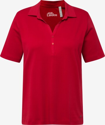 Ulla Popken Shirt in Rood: voorkant