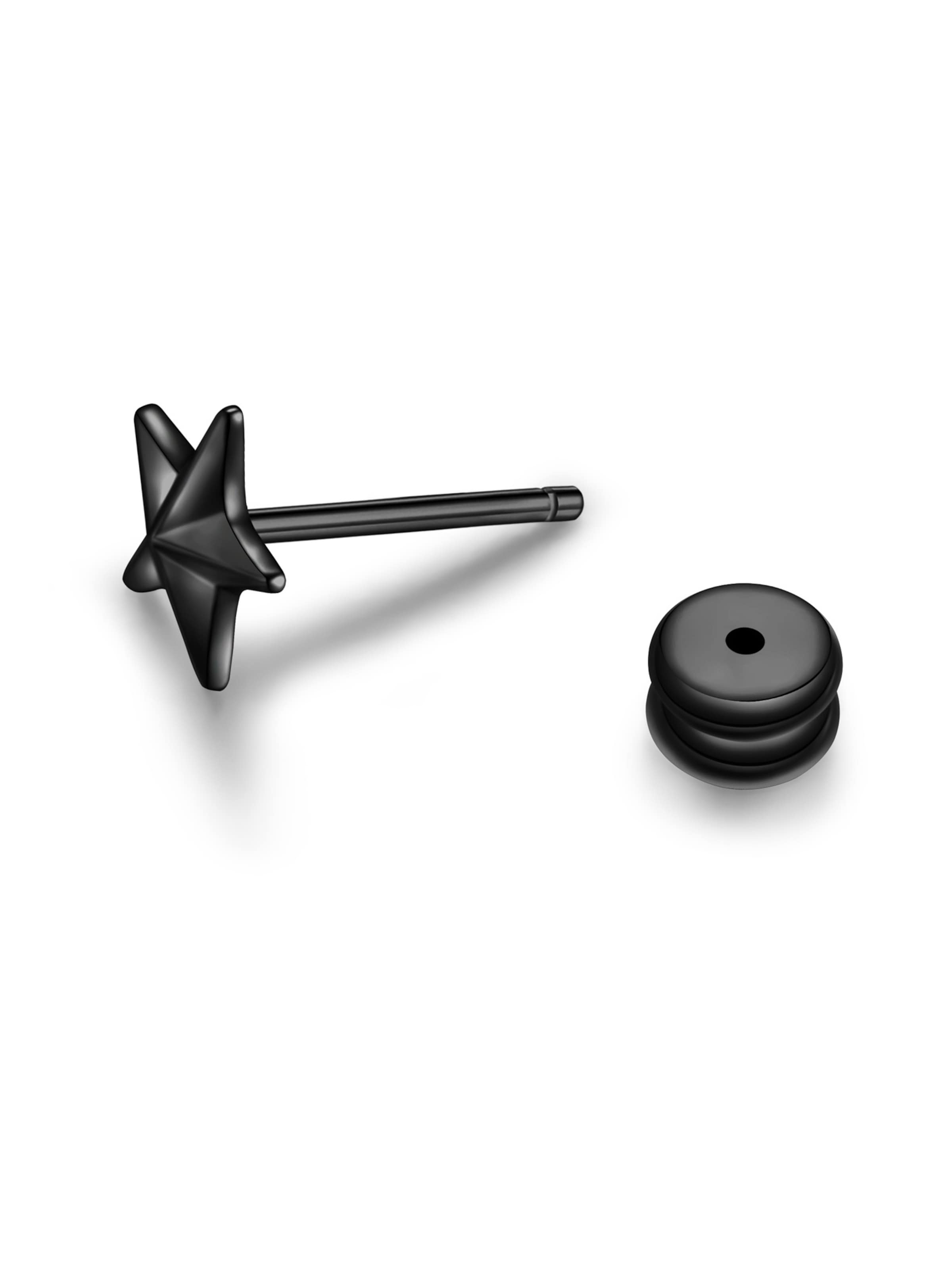 Boucles d'oreilles True Rebels en noir